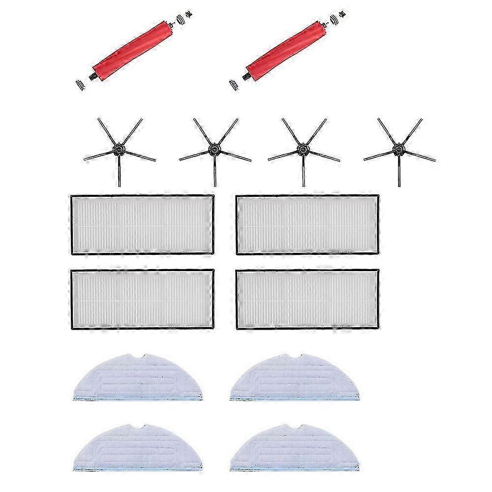 Detachable Main Brush Mop Side Brush Filter Sweeping Robot Parts