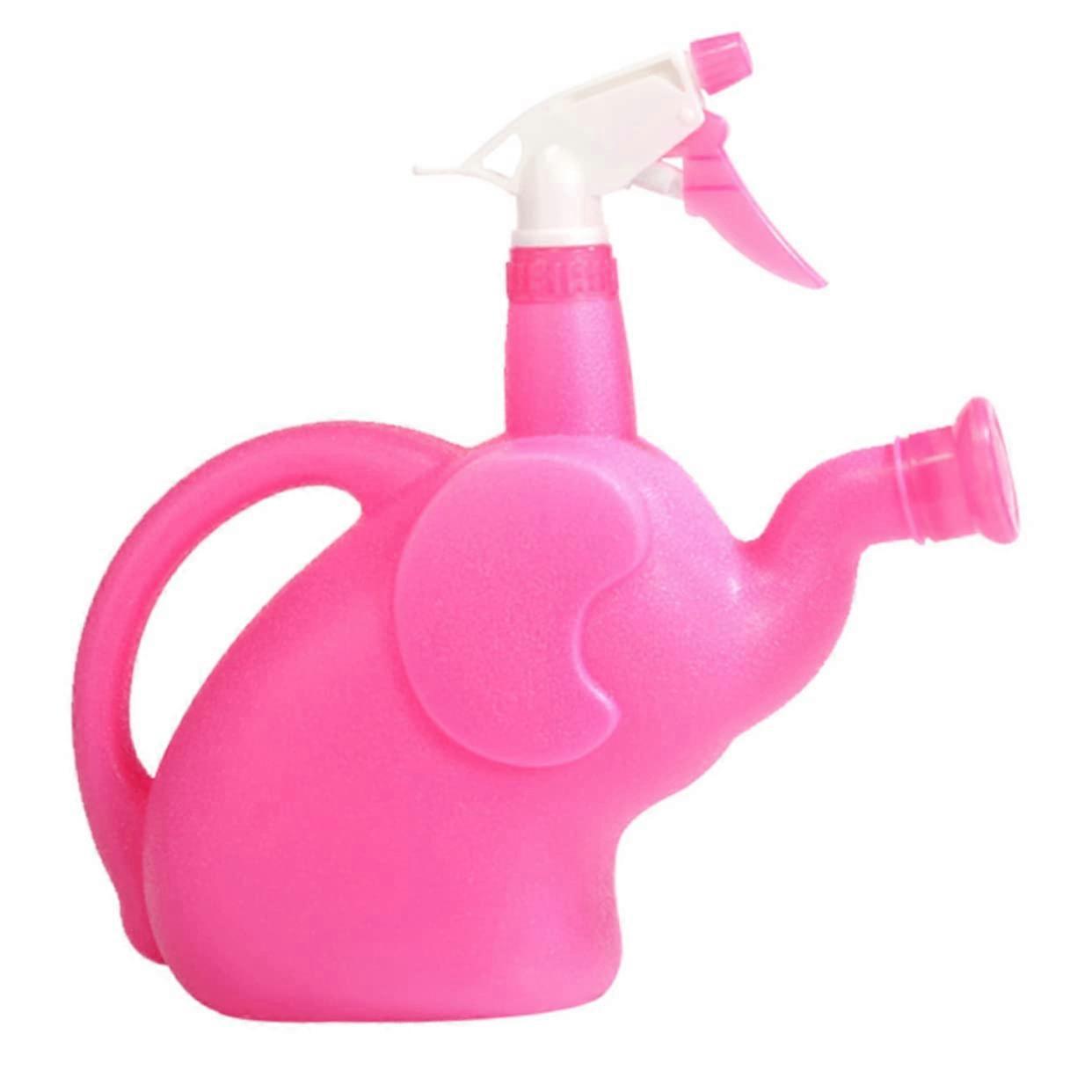 Red Watering Can and Spray Bottle Set for Indoor Plants, Succulents, and Gardening - Dual Purpose 1.5L Capacity