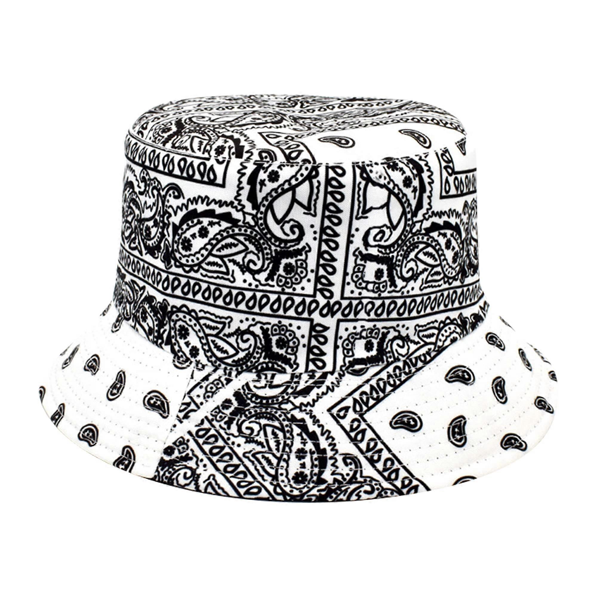 Reversible Leopard Cotton Bucket Hat for Women and Men