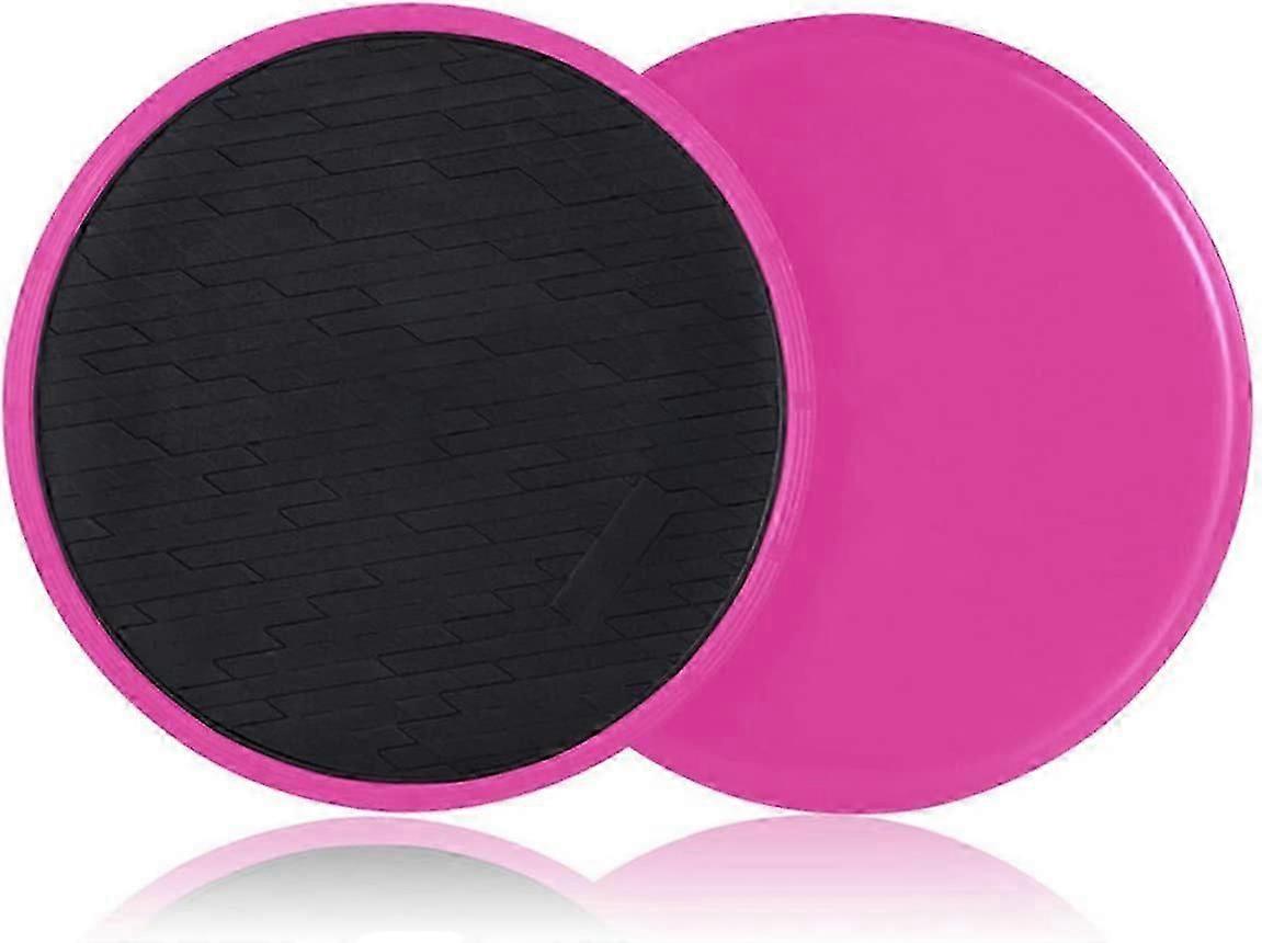 Exercise Sliders for Carpet and Hardwood-Dual Sided Core Sliders for Ab Workouts -Powerful and Portable