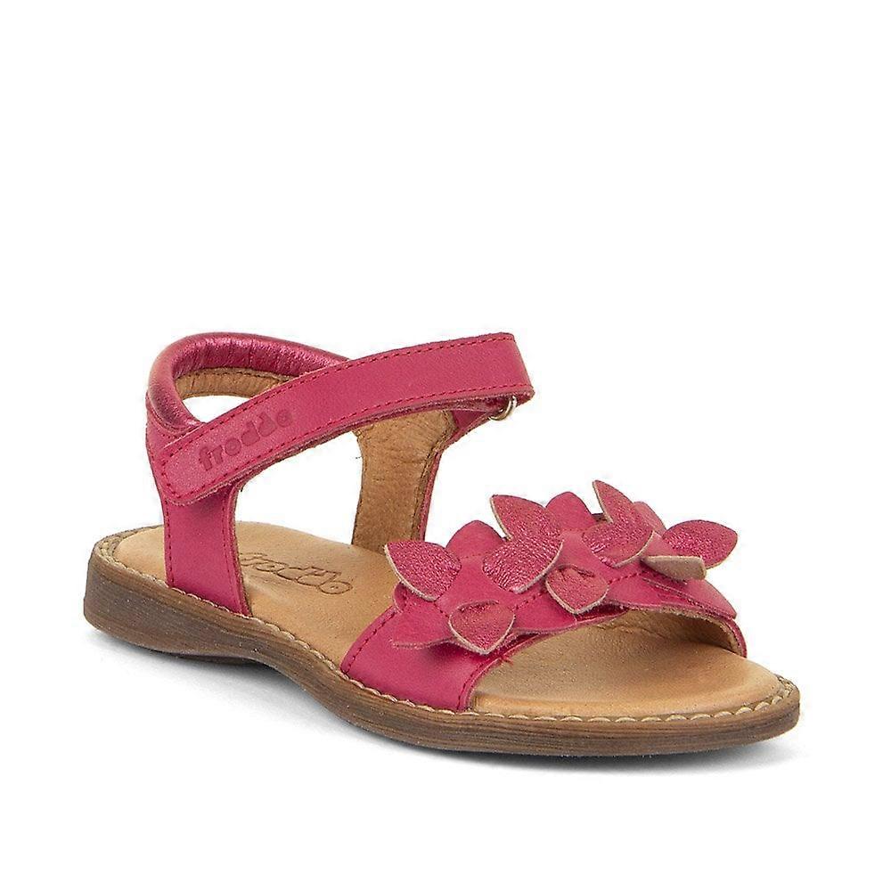 Kids Froddo G3150251 Lore Flowers Sandal In Kitty Red