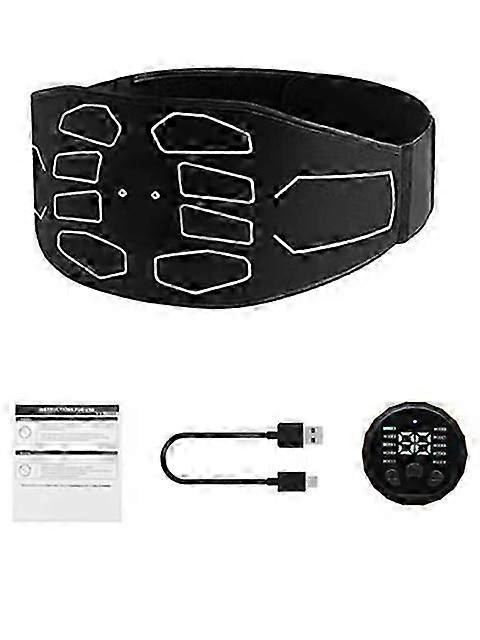Muscle Stimulation Belt Electric Abs Stimulator Trainer EMS Abdominal Toning Belts Body Slimming Massagers Fitness Massagers