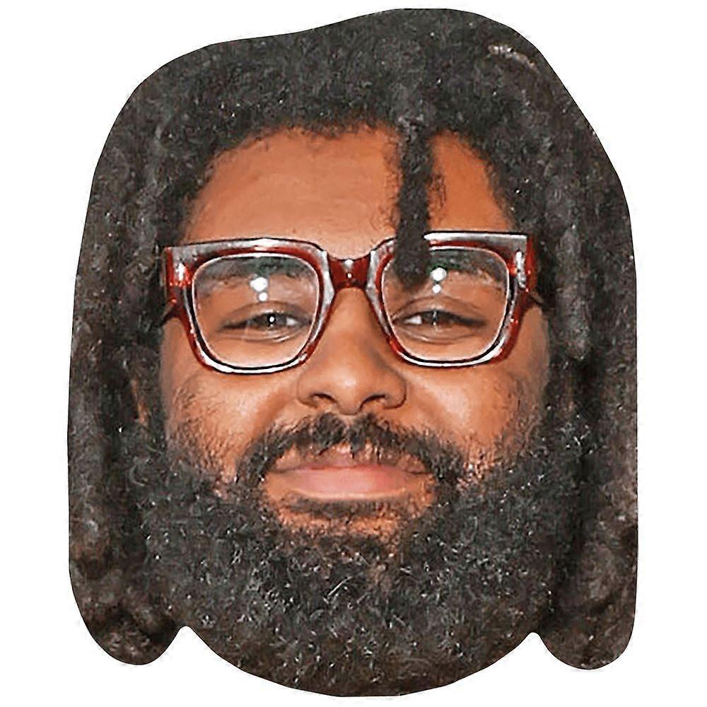 Abdala Elamin (Tunic) Celebrity Mask, Flat Card Face