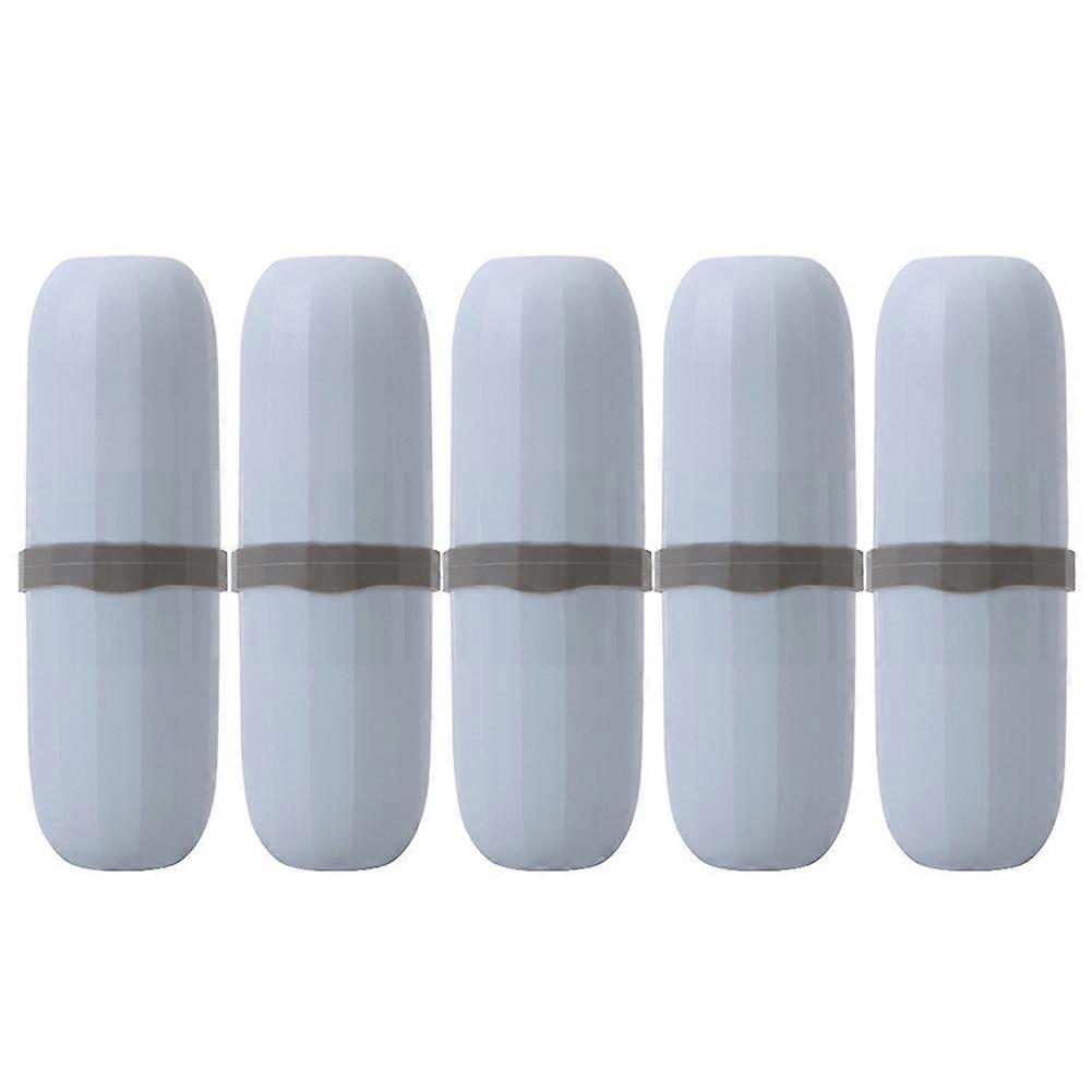 Travel Toothbrush Holder - Portable Camping Toothbrush Storage Box, Compact Design, Durable Material, Easy to Clean