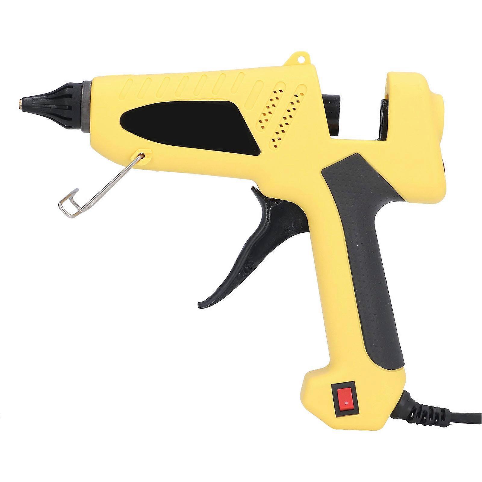 Hot Melt Glue Gun 100W for Plastic and Aluminum Alloy with Glass Compatibility US Plug 100-240V
