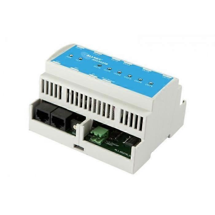 ALLNET ALL3527B, 12 V, 250 V, 10 A, Blau, Weiß