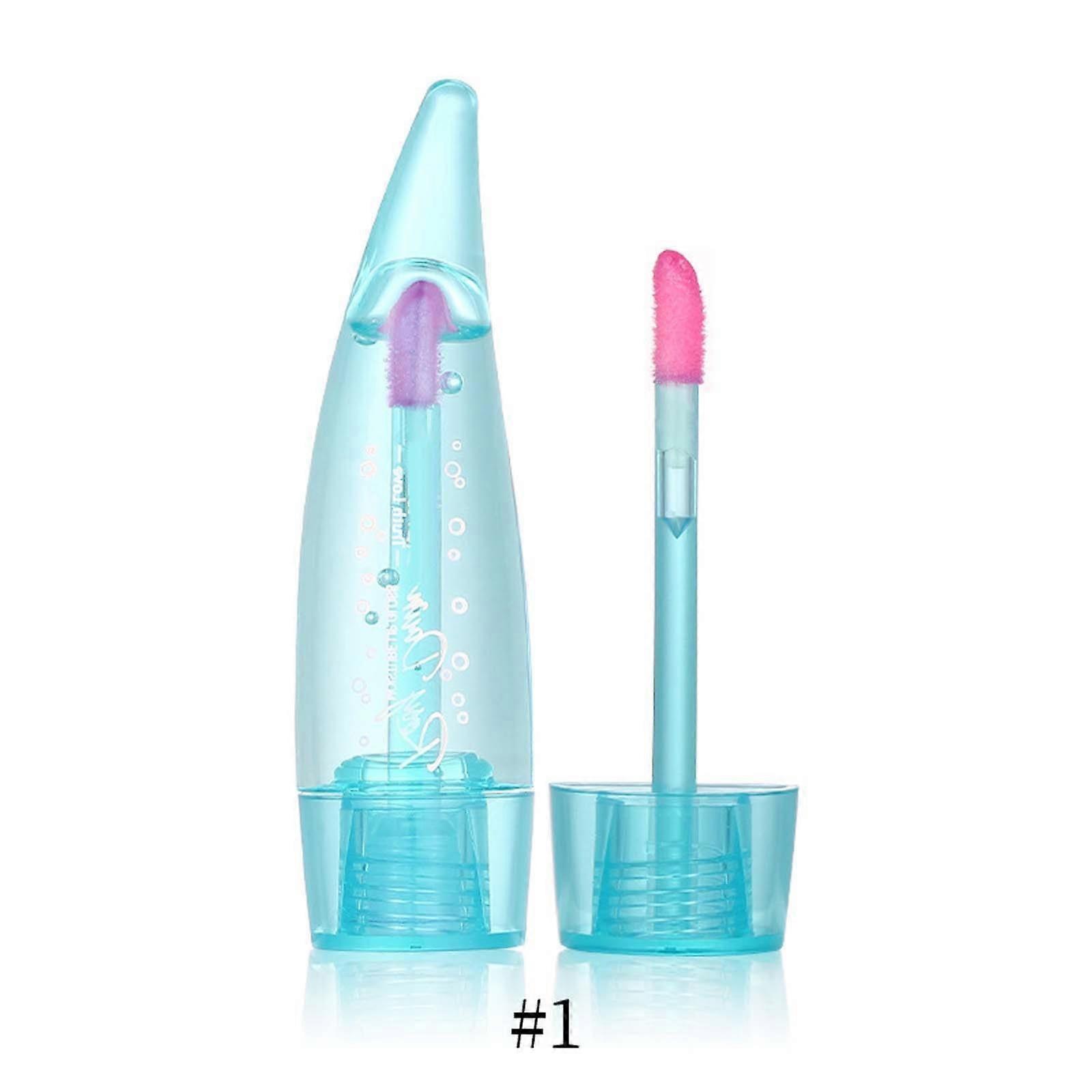 Aloe Color-Changing Lip Gloss, Shiny & Moisturizing, Transparent to Tinted Lipstick 7ml HarmonyHub124
