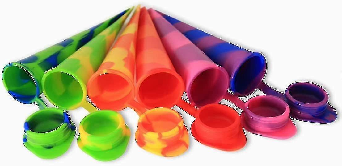 6pcs Silicone Ice Pop Maker for Kitchen