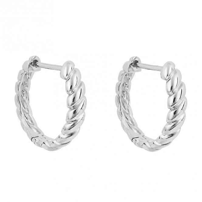 Fiorelli Silver Platinum Earrings E6365