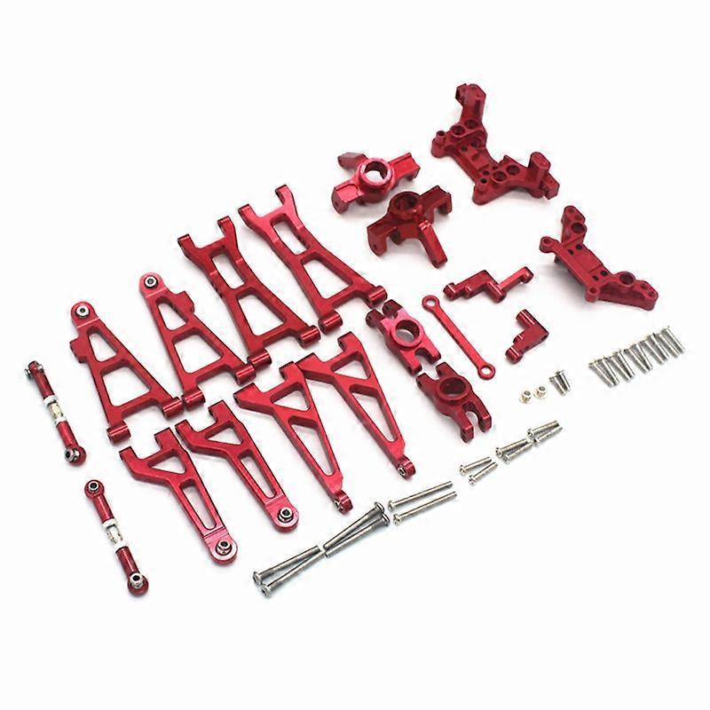 Metal Suspension Arm Steering Block Set for MJX Hyper Go 16207 16208 16209 16210 H16 1/16 RC Car Upg