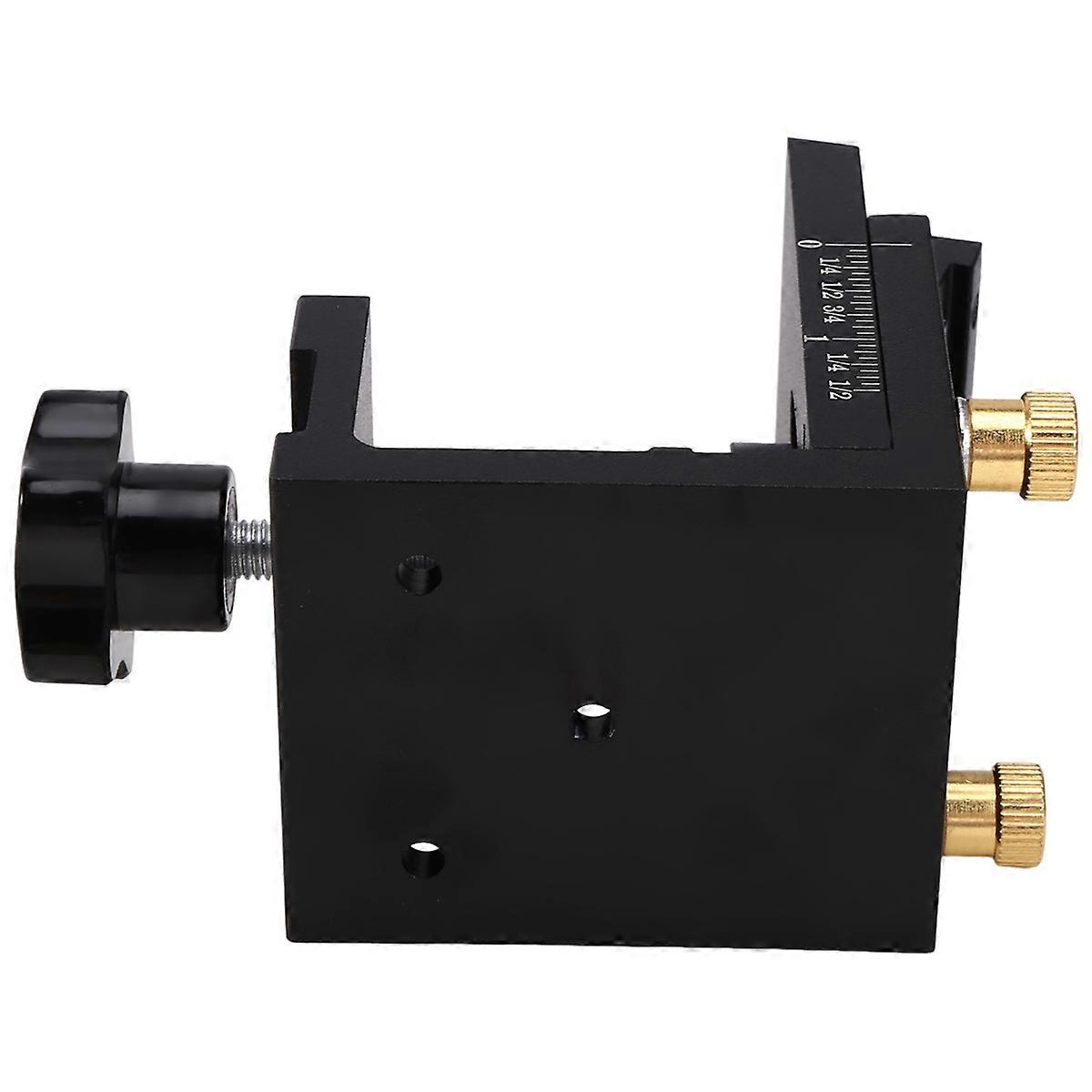 Pocket Hole Drill Guide Dowel Jig, Oblique Hole Locator Black
