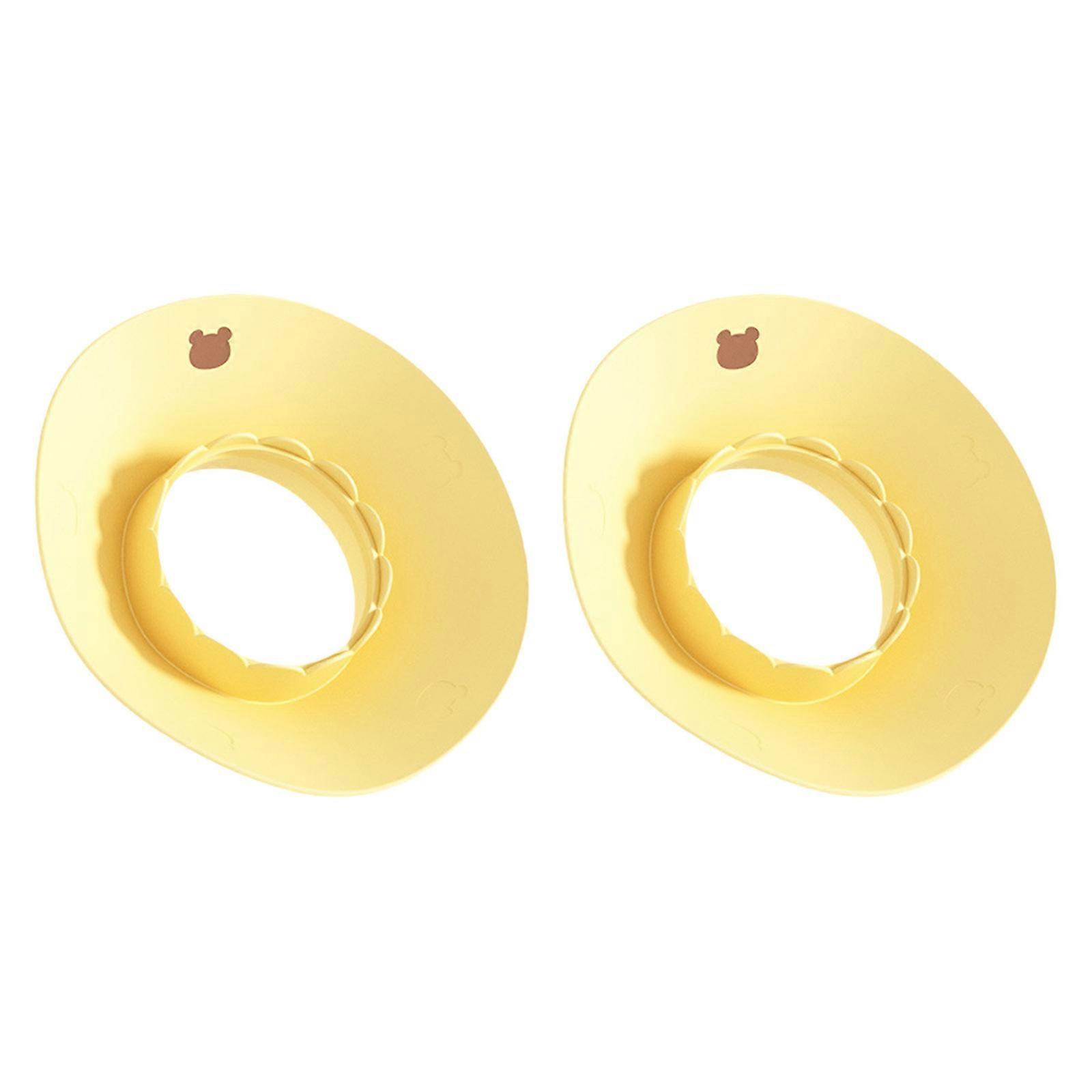 2pcs durabilité silicone poignets poignets confortables bracelets maquillage protège-poignets pour laver le visage femmes fille jaune