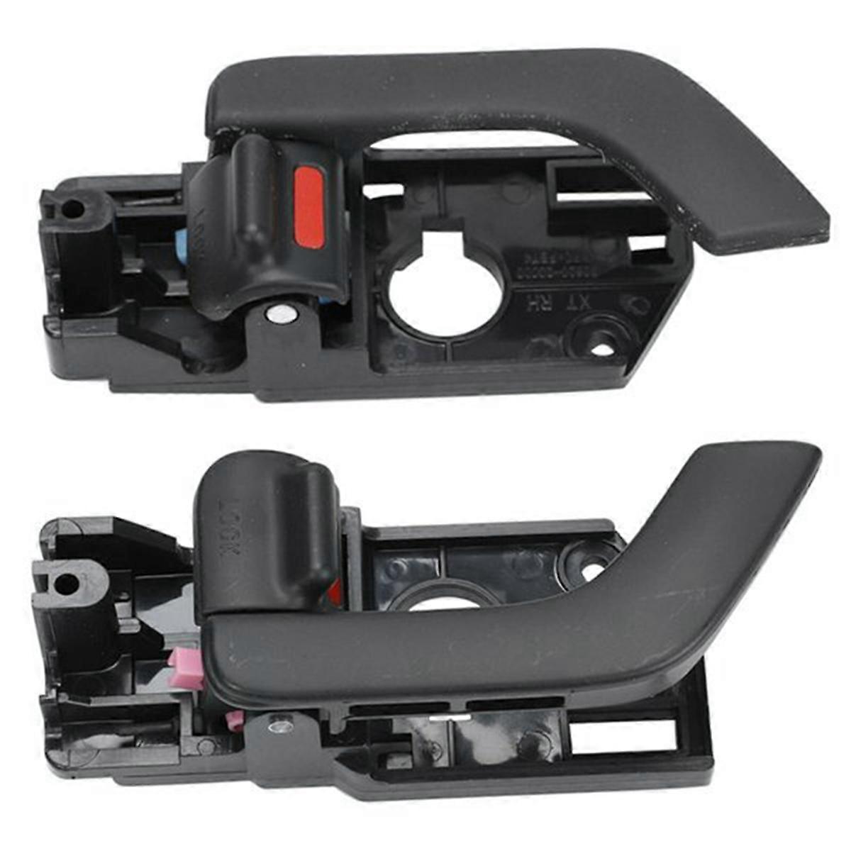 thumbnail image 2 of Autodayplus Front Left+Right Exterior Door Handles For Hyundai Tiburon 2003-2008 (Black, Set Of 2) 2 of 5