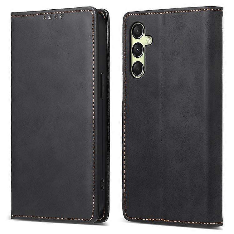 DF-05 متوافق مع Samsung Galaxy A26 5G حافظة محفظة RFID PU غطاء هاتف جلدي