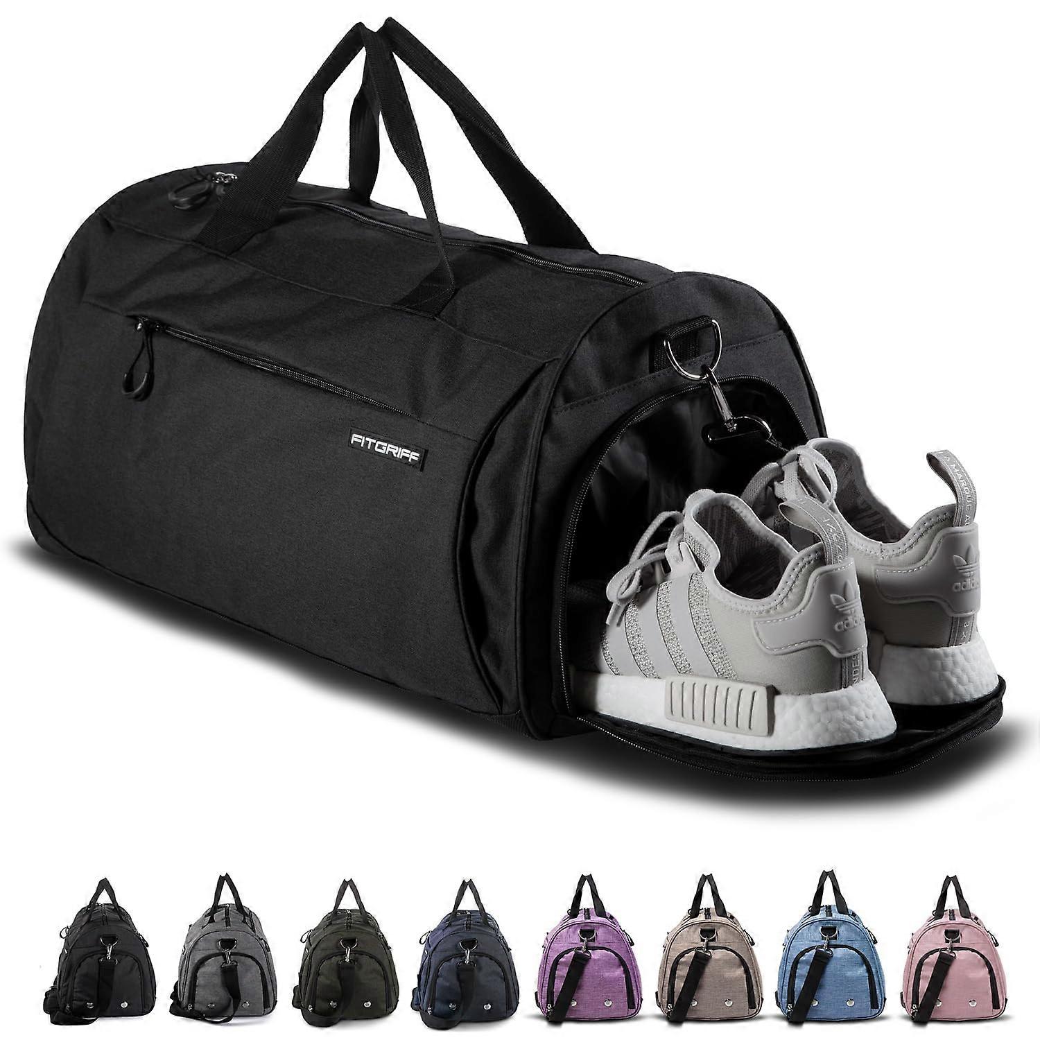 Gym Bag for Travel and Fitness Training - Durable Waterproof Material, Large Size, Versatile Style, Multiple Compartments