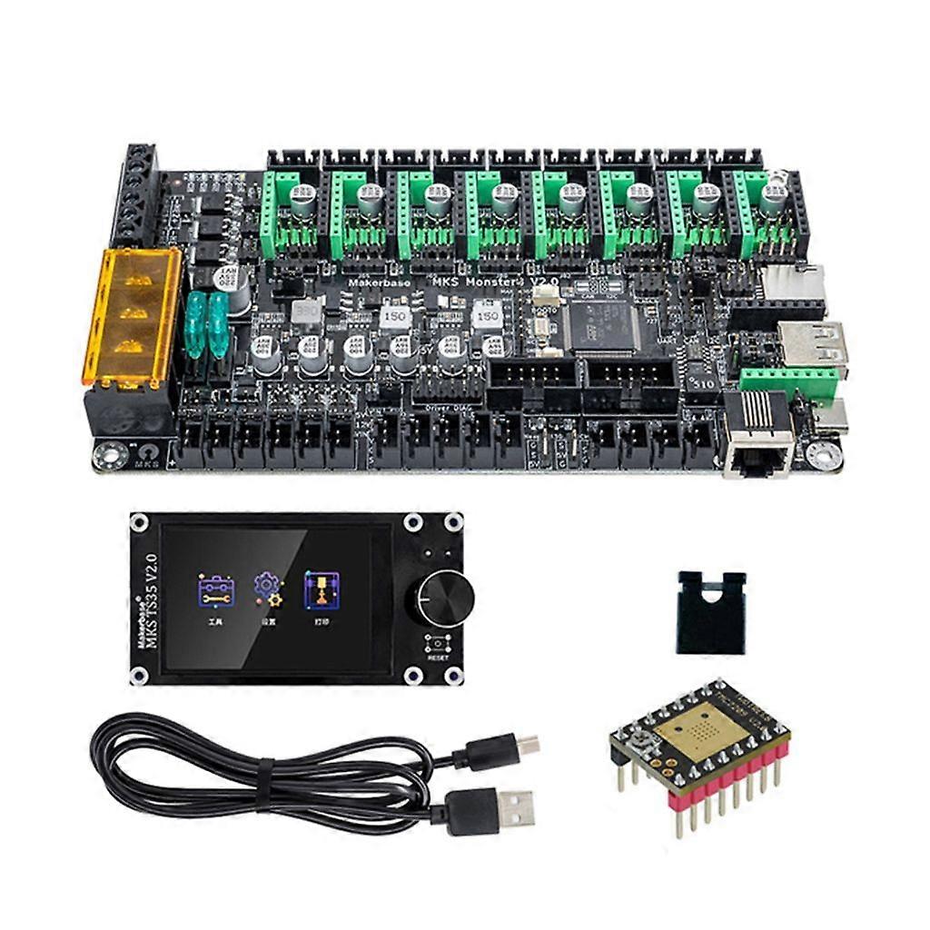 3D Printer Control Board Monster8 V2Motherboard integration 4KB EEPROM TS35