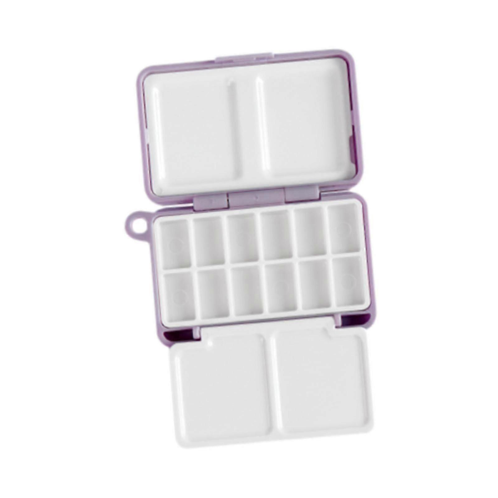 Watercolor Palette Paint Palette for Acrylic Oil Painting Sketching Notebook Blue