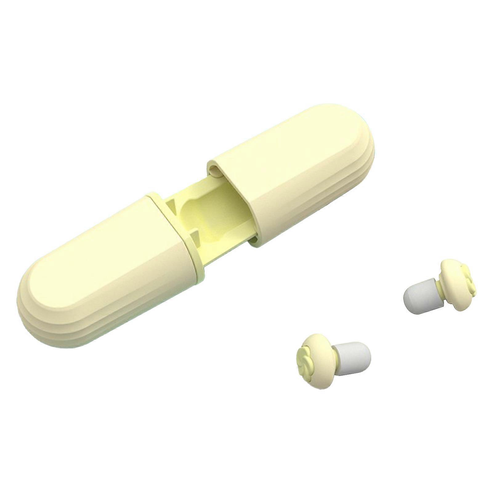 6 Pairs Noise Canceling Earplugs Noise Reduction Silicone Reusable Earplug for Sleeping Working