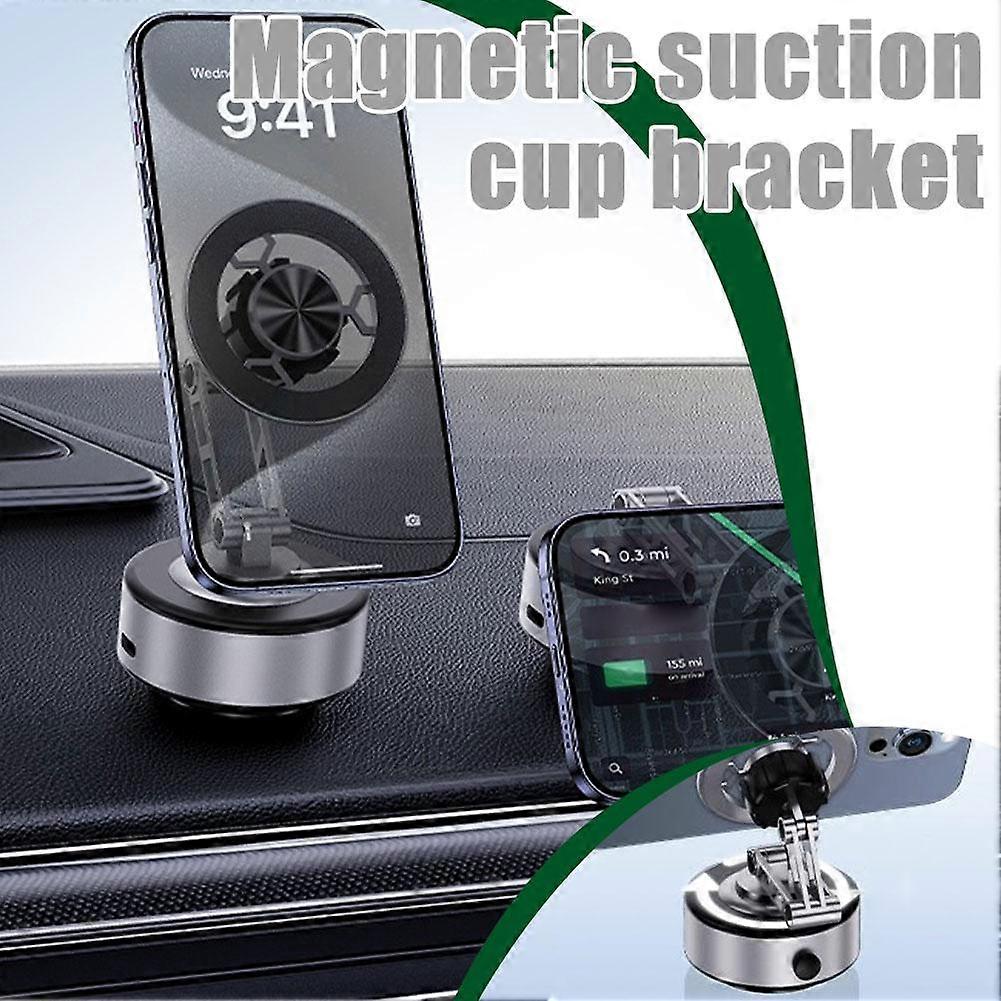 Vacuum Magnetic Car Navigation Folding Bracket