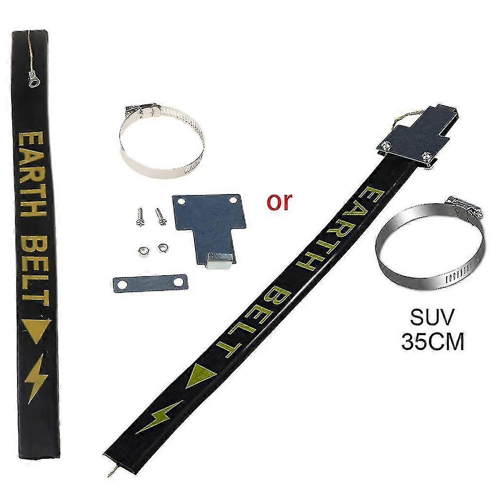 Anti-Static Car Grounding Wire Strapping with Electrostatic Flex Strip and Canceller