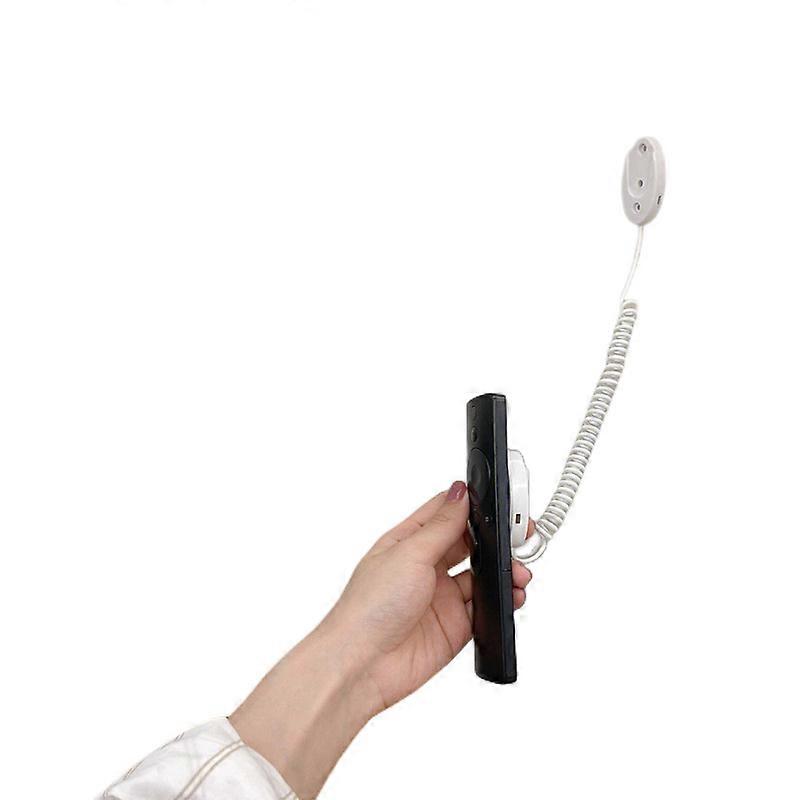 Telescopic Remote Control Tether, Remote Control Safety Lock TV Remote Control Holder Fixed Cable Reel