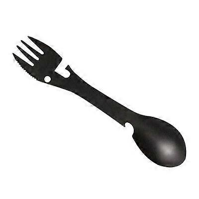 1~5PCS Outdoor Tools Camping Multi-functional Outdoor Fold Tableware Fork EDC