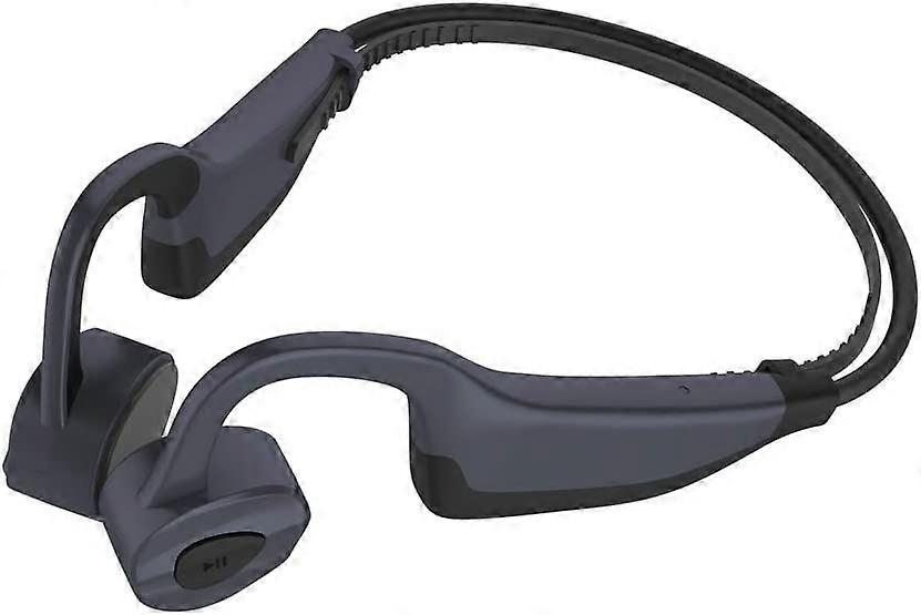 Waterproof Sweatproof Open-Ear Wireless Bone Conduction Bluetooth Headphones HiFi Stereo with 16GB Independently MP3 Player Support Lossless Music for