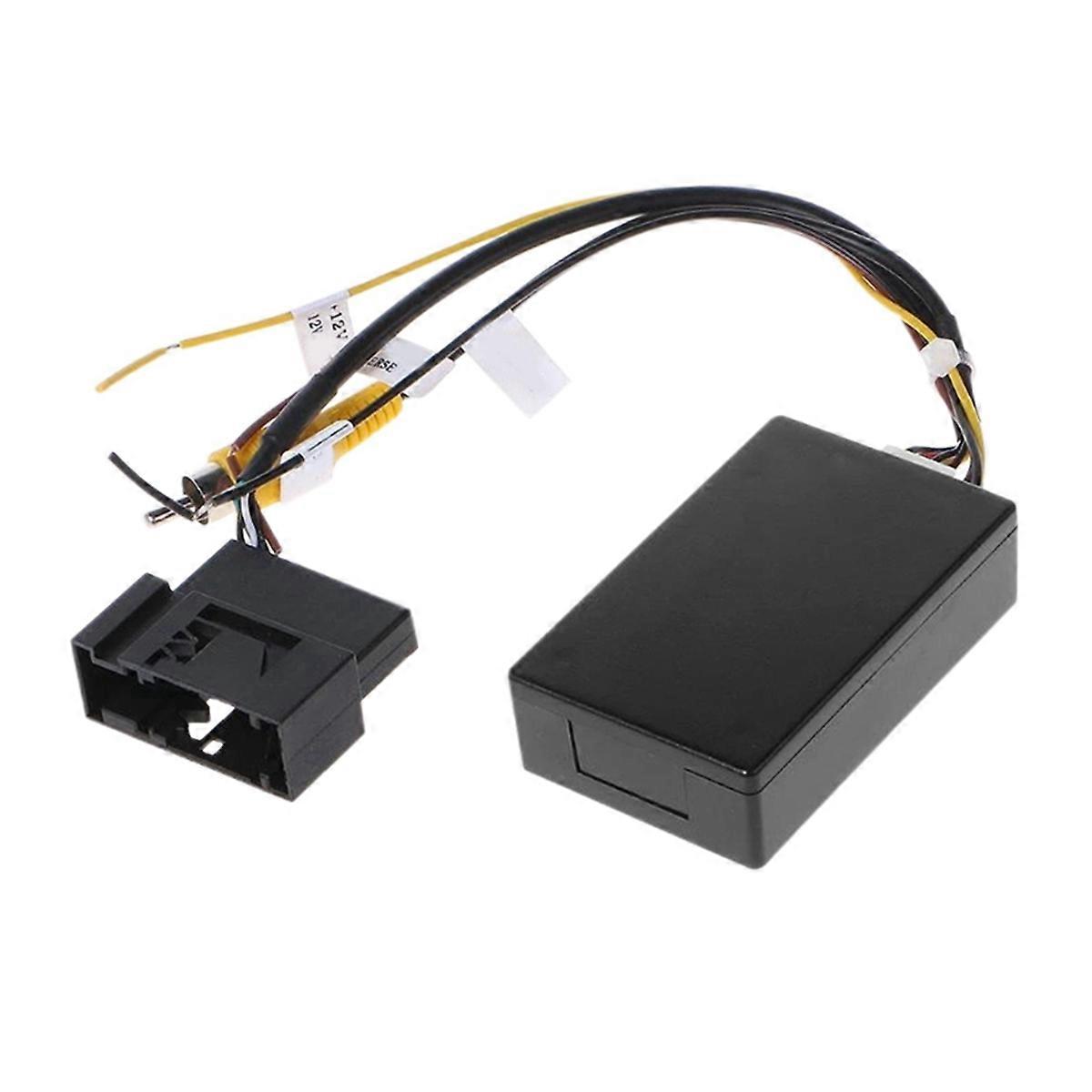 RGB to () AV CVBS Signal Converter Decoder Box Adapter for Factory Rear View Camera Golf 6 CC