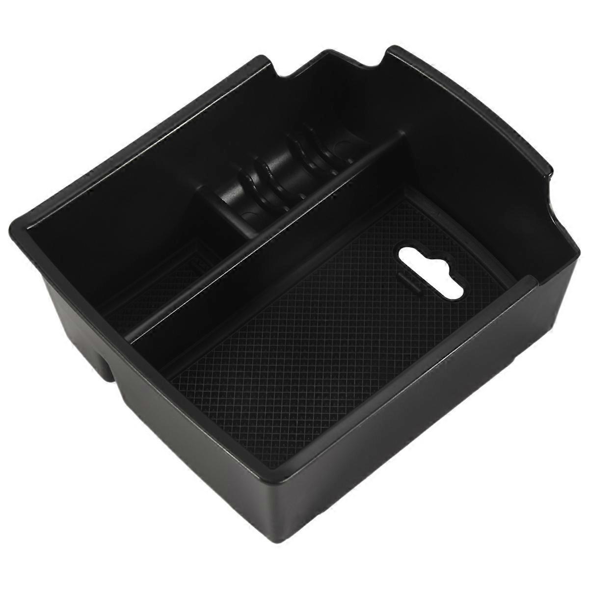 for 2020 Venue Car Armrest Storage Box with Rubber Mat
