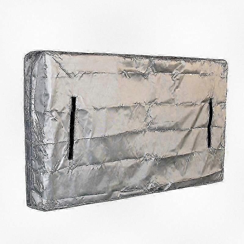 フルサイズの防水マットレス収納と移動プロテクターカバー、シルバー、208 x 40.6 x 158 cm