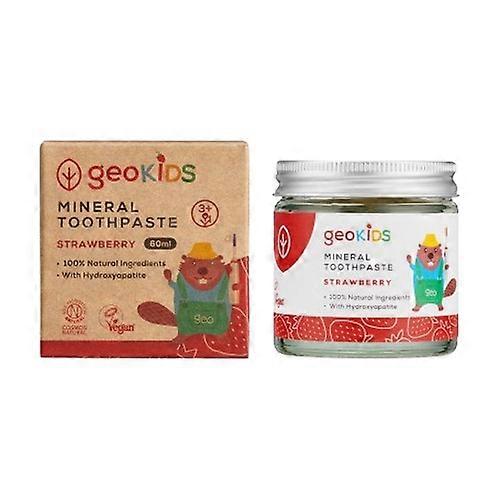 Fluoride-free mineral toothpaste (kids) 60 ml (Strawberry)