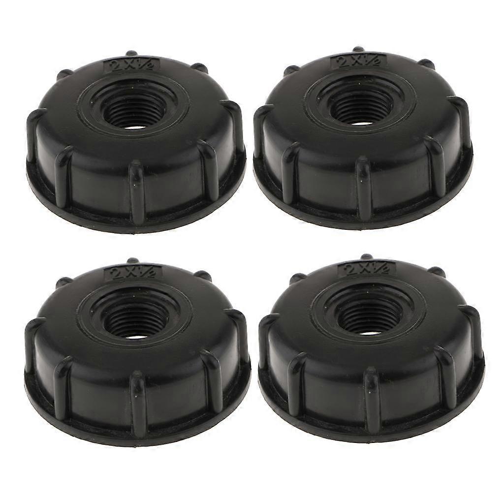 4PCS μάνικα προσαρμοστών δεξαμενών Tote νερού IBC για την παχιά έξοδο σπειρωμάτων 60mm 0.5»