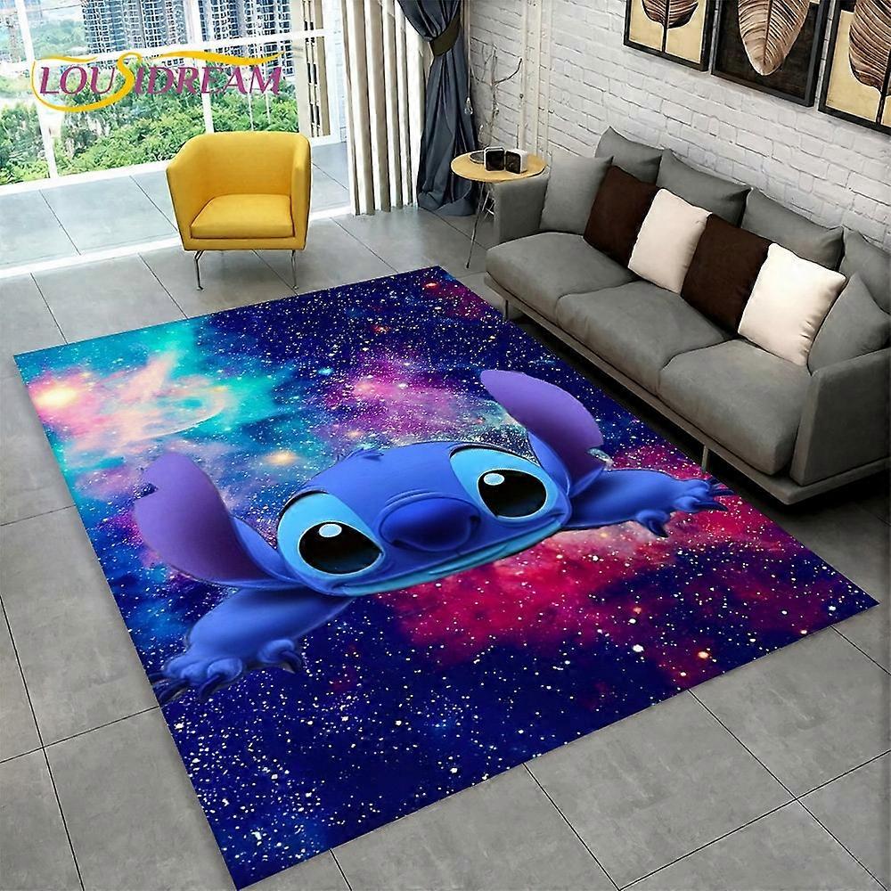 Χαλί Karpet Area Imut Kartun Monster S-βελονιά Karpet Untuk Ruang Tamu