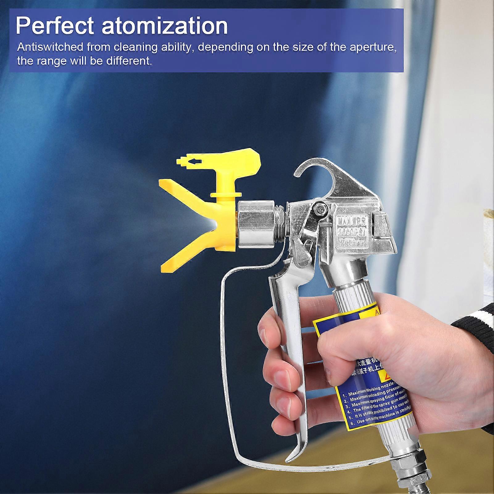 Airless Nozzles Set Reversible Tips Paint Nozzle Kit Airless Sprayer Spraying Machine Accessory