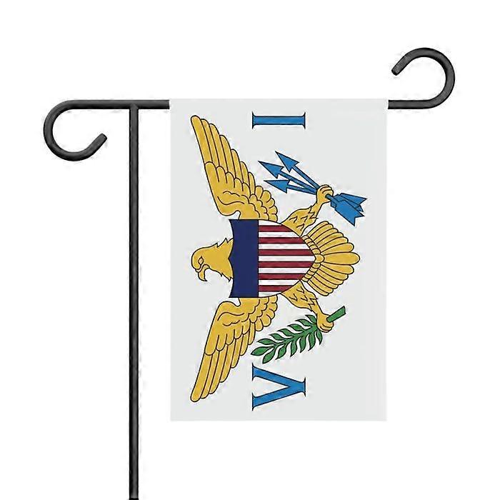 Flag - United States Virgin Islands - 32 x 47.5 cm - Polyester - Double-sided Print - Garden
