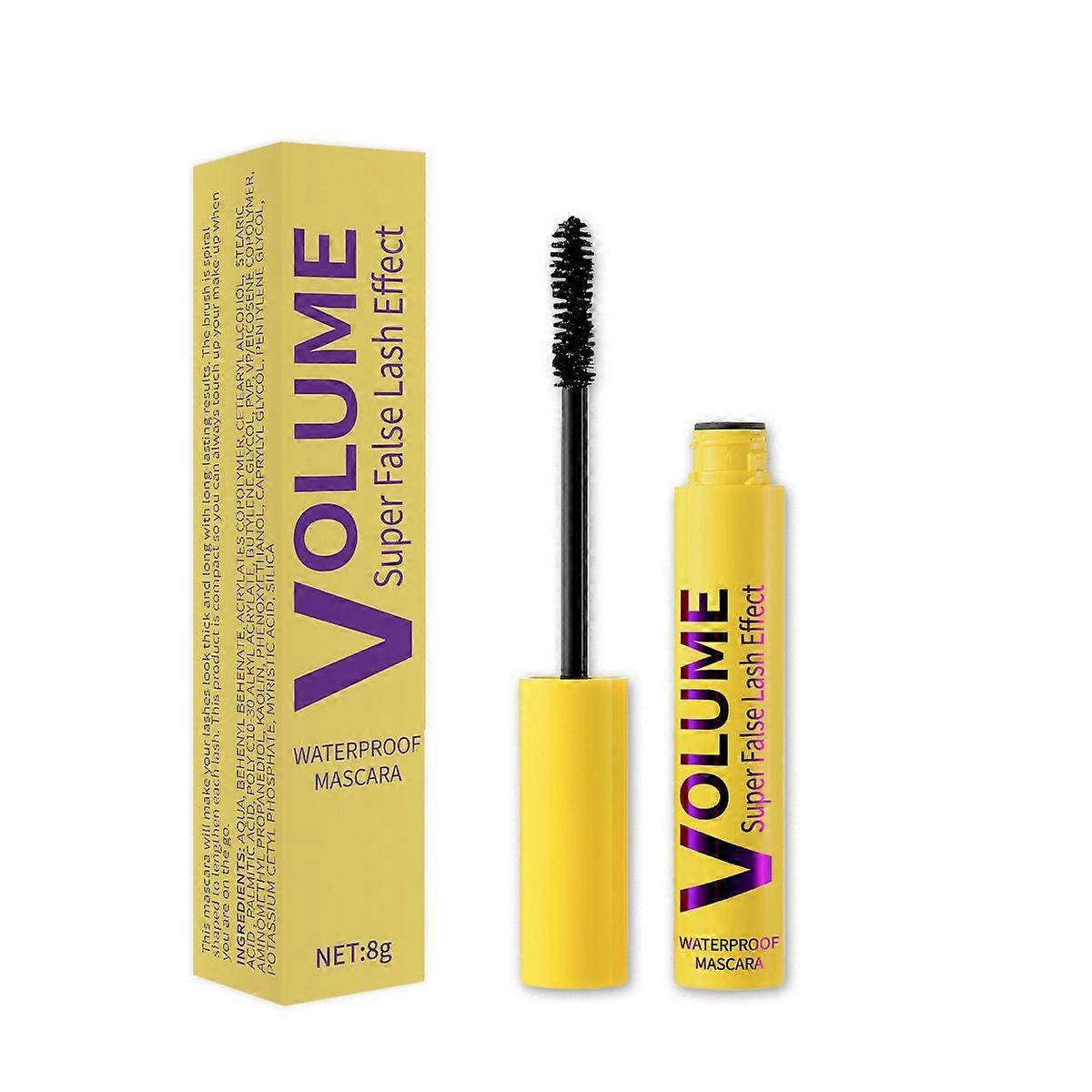 Bubble Mascara, Volume and Length Formula for Bold, Separated Lashes, Bubble Lash Mascara, Waterproof Long-Lasting for Women