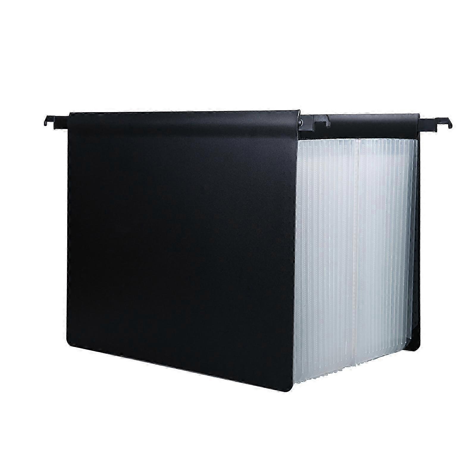 Expanding Hanging File Folder Accordion File Organizer 25 Pocket Large Capacity with Labels Expandable for Receipts Documents-color: Clear