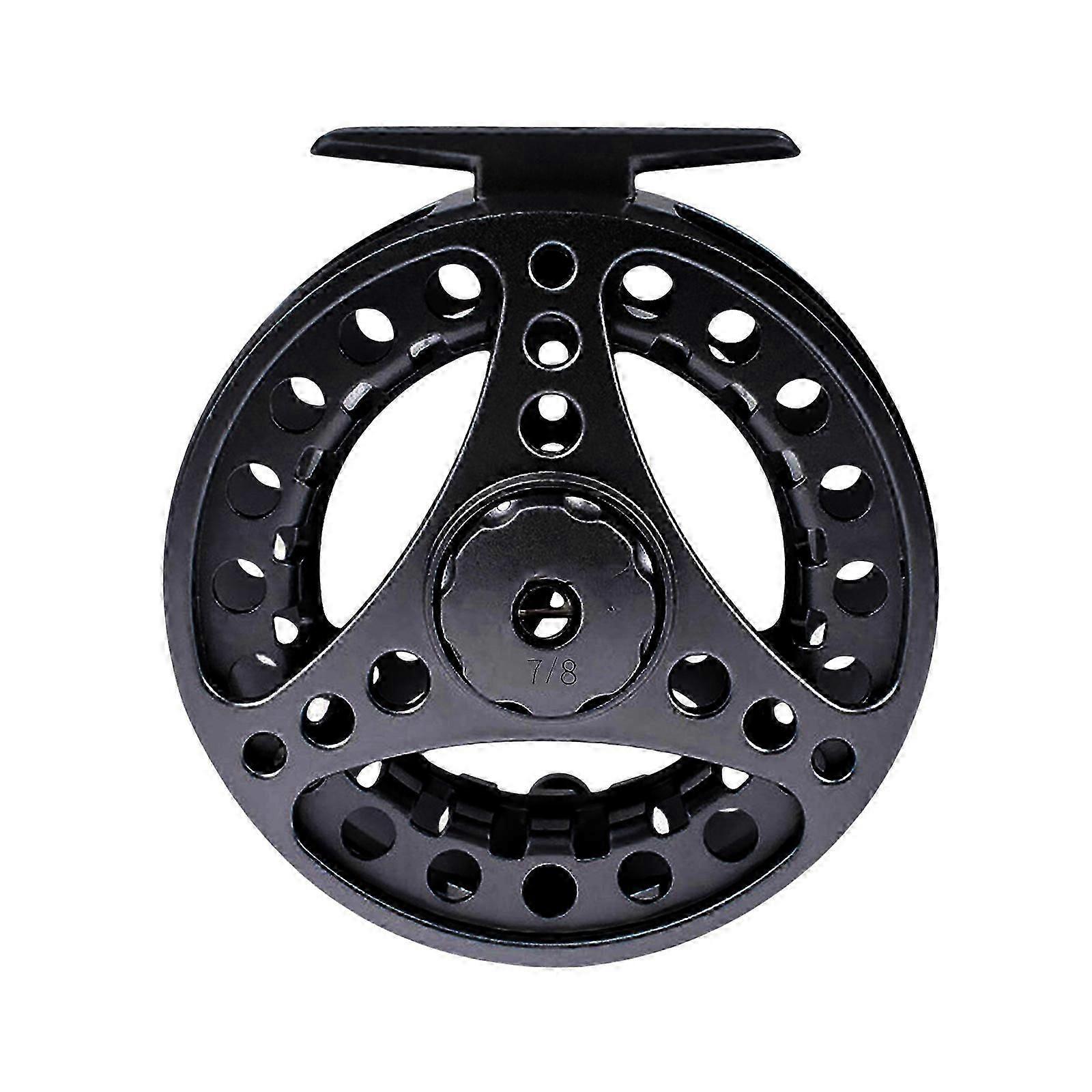 2+1BB 1:1 Spool Fly Reel Tackle Accessories for Trout Fly Fishing Reel 3/4 5/6 7/8 Fly Fishing Reel with Aluminum Body Silver