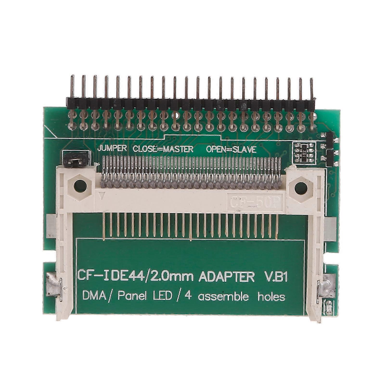 CF קומפקטי כרטיס זיכרון פלאש למחשב נייד 2.5 "44Pin כונן לוח HDD IDE מתאם קשיח זכר אלקטרוניקה כרטיס דיסק המרה