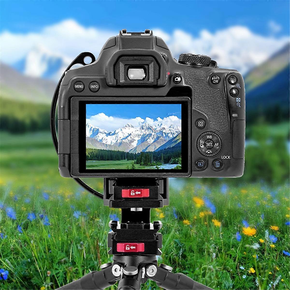 Aluminum Camera Lens Support Bracket Tripod Stabilizer