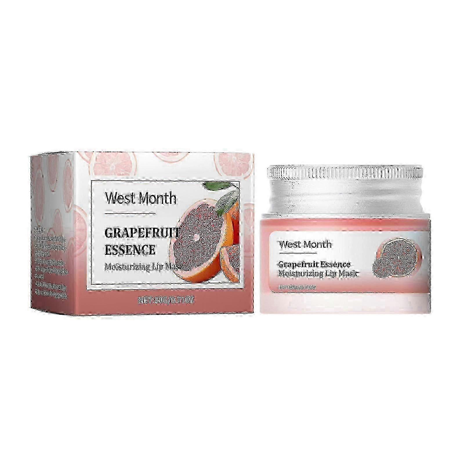 Grapefruit Moisturizing Lip Mask Effectively Nourishes Lips, Brightening And Moisturizing Lips