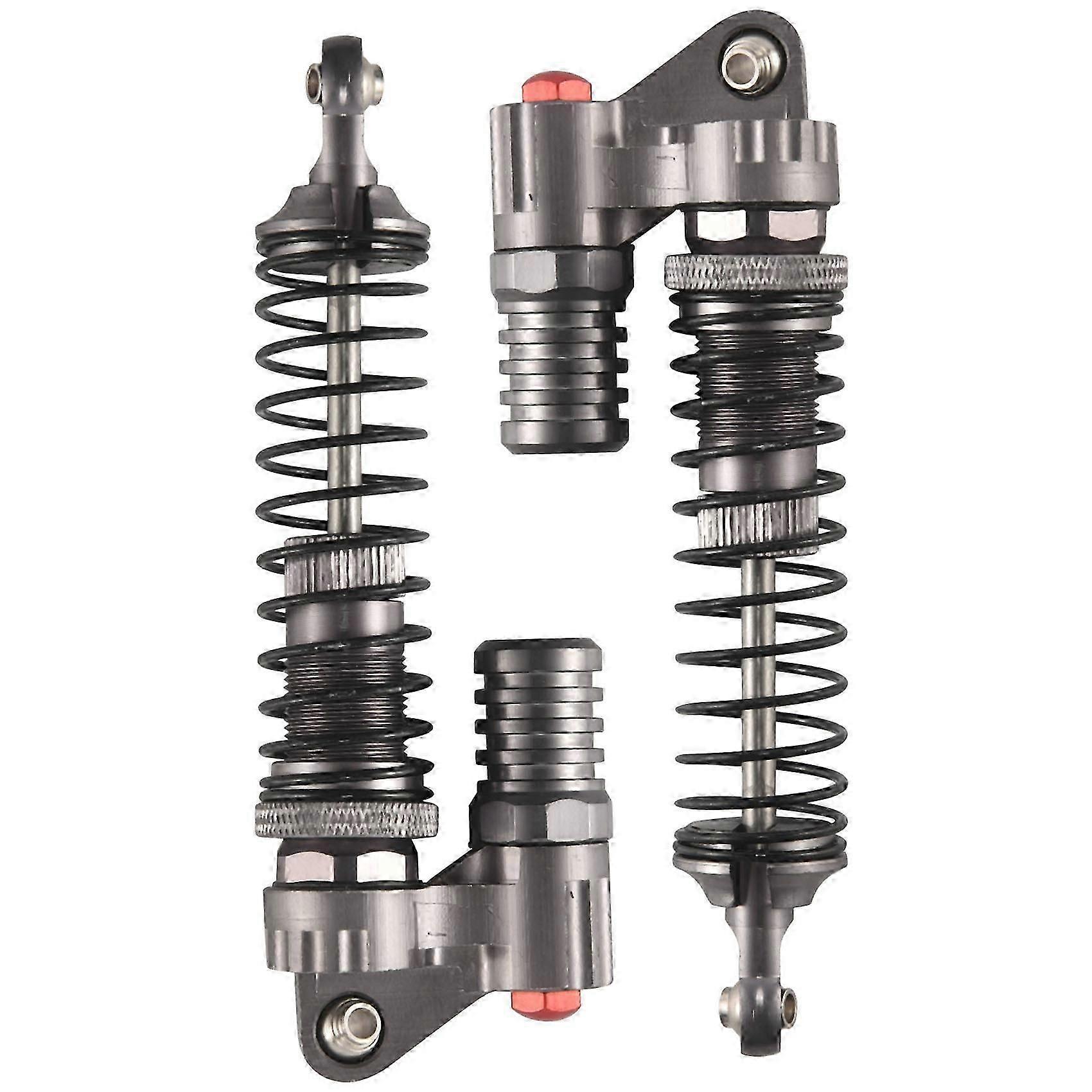 قطعتان من ممتص الصدمات المصنوع من سبائك الألومنيوم مقاس 90 مم لشاحنة زاحفة الصخور المحورية Scx10 D90 بمقياس 1/10