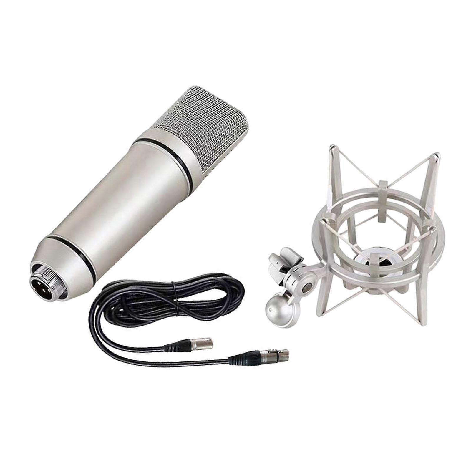 Condenser Microphone Professional Versatile Solid Sturdy Studio Mic Desk