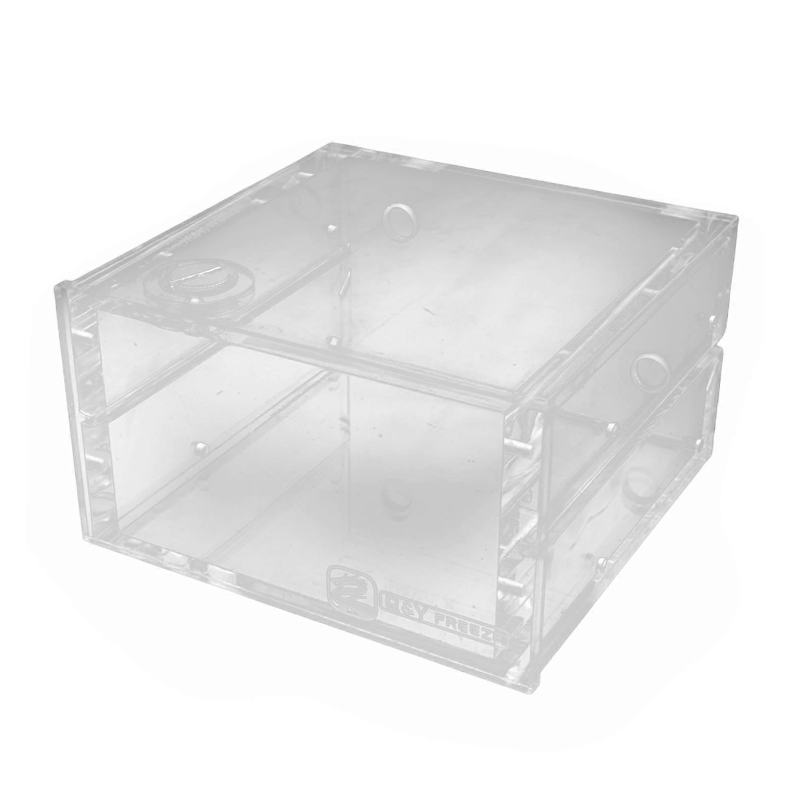 Serbatoio di raffreddamento ad acqua 1.25L Dual Optical Drive trasparente per PC Computer