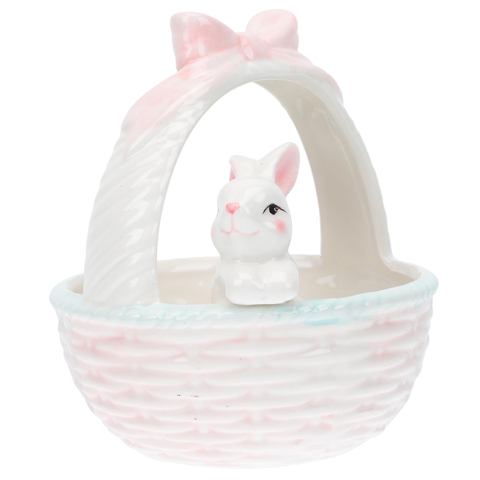 Realistic Rabbit Sculpture, Elegant Decor Piece for Easter and Year-Round Occasions