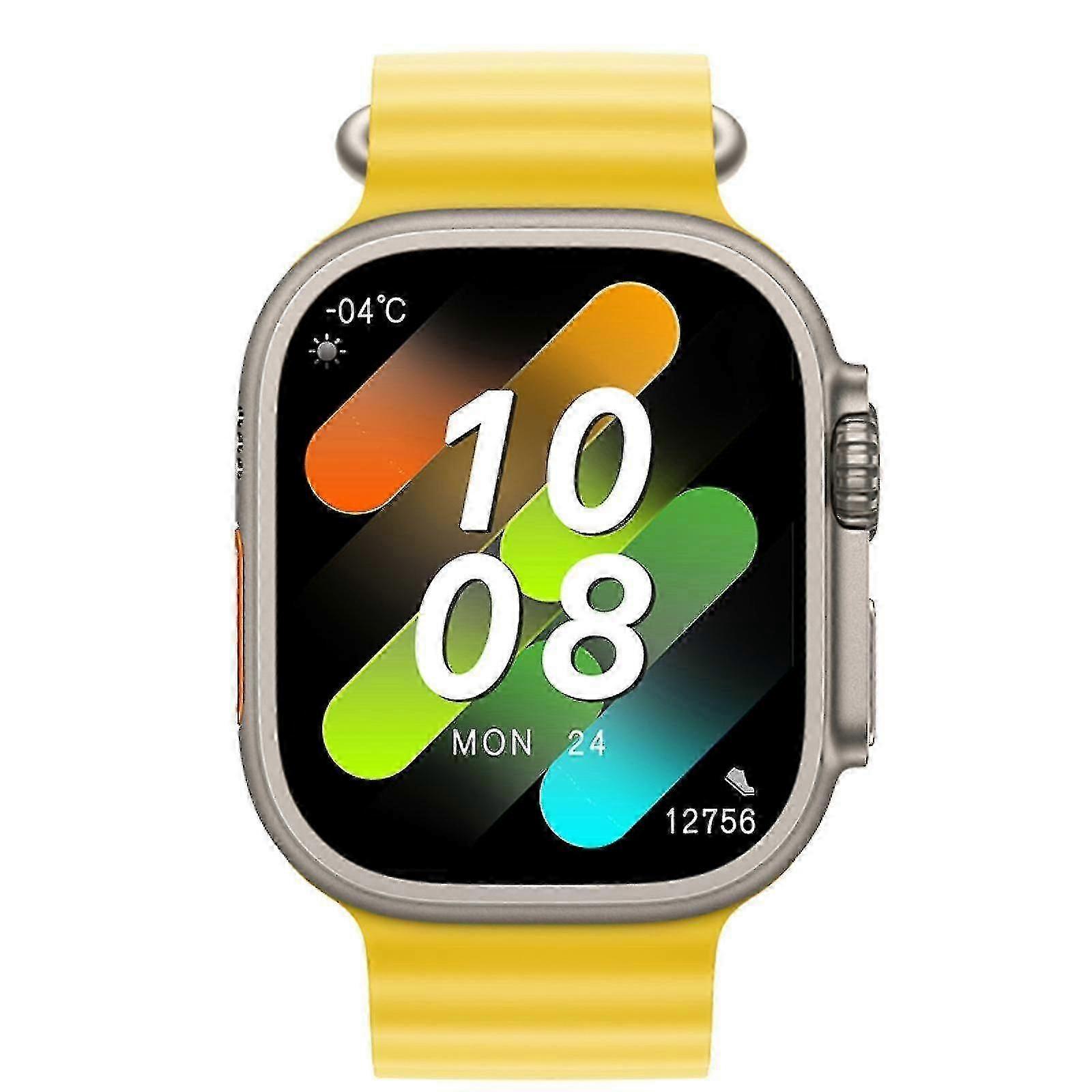 Ultra Smart Watch Men 49mm Amoled Screen Compass Smartwatch