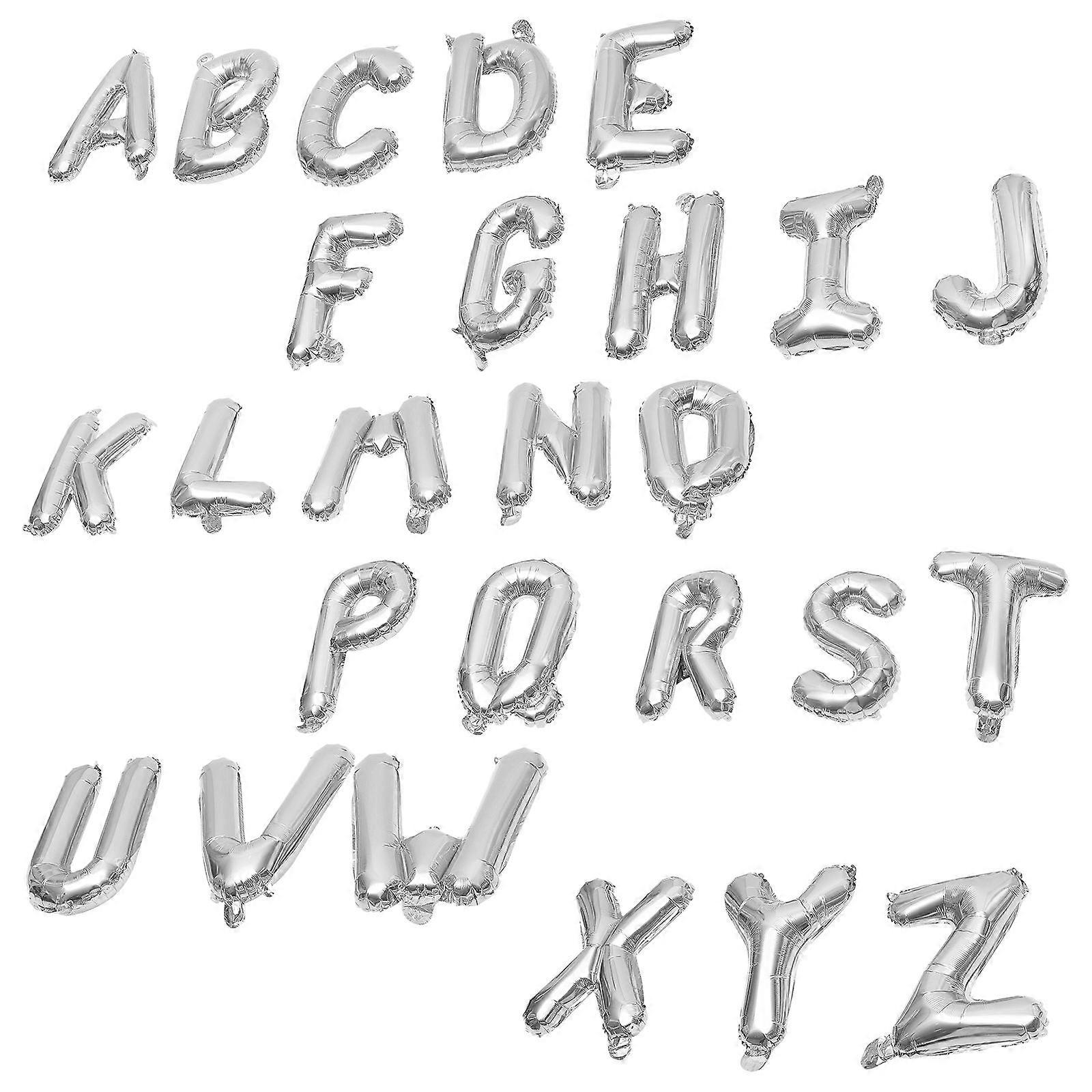 Decorative Letter Balloons, Perfect for Festive Occasions, Long Term Use