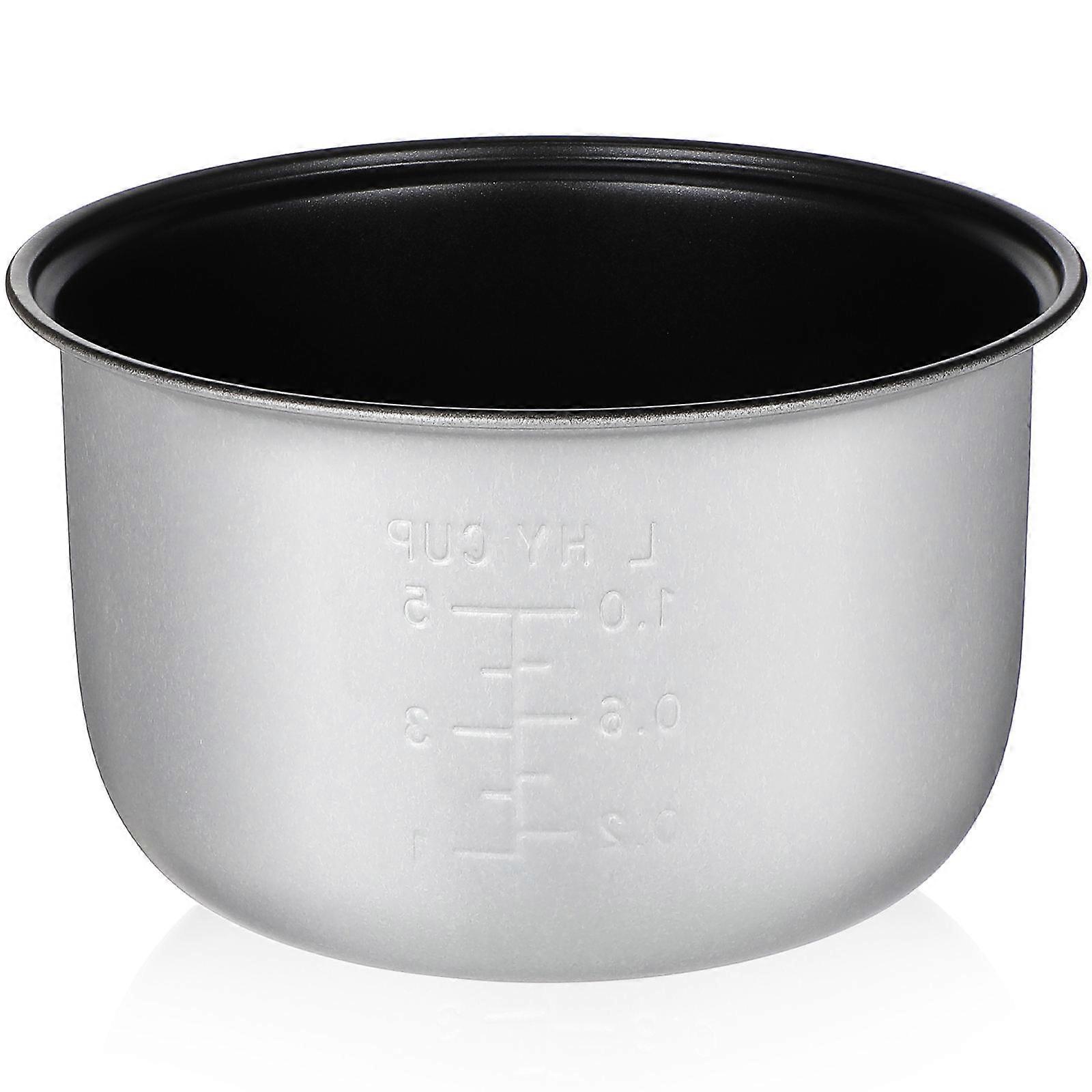 Non Stick Rice Cooker Inner Pot for Household Use Multipurpose Replacement Bowl for Even Heating, Soup, and Baking