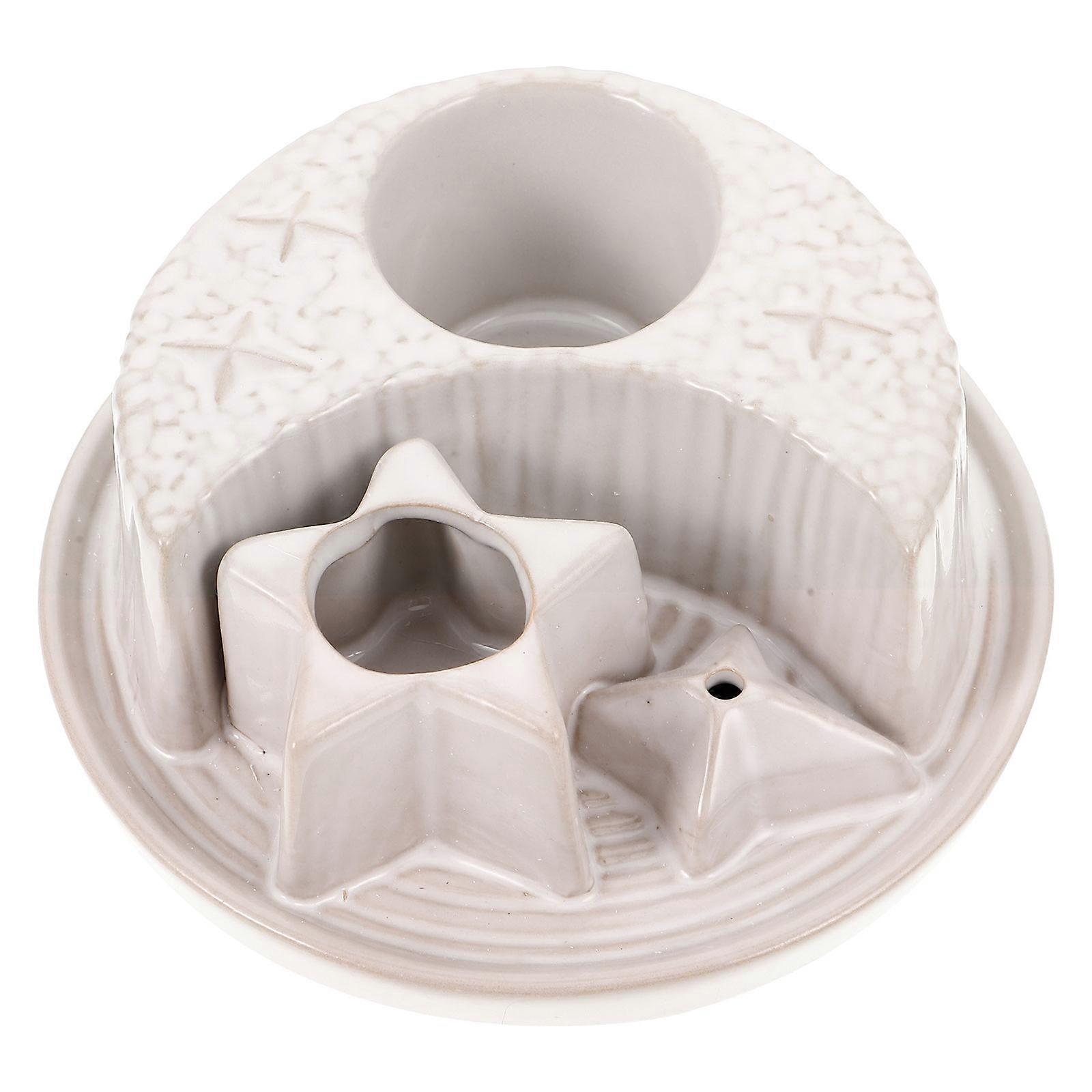 Incense Sage Holder Star Moon Elements Ash Collection Home Decoration Nordic Style Simple Design Hotel Sauna 1Pcs