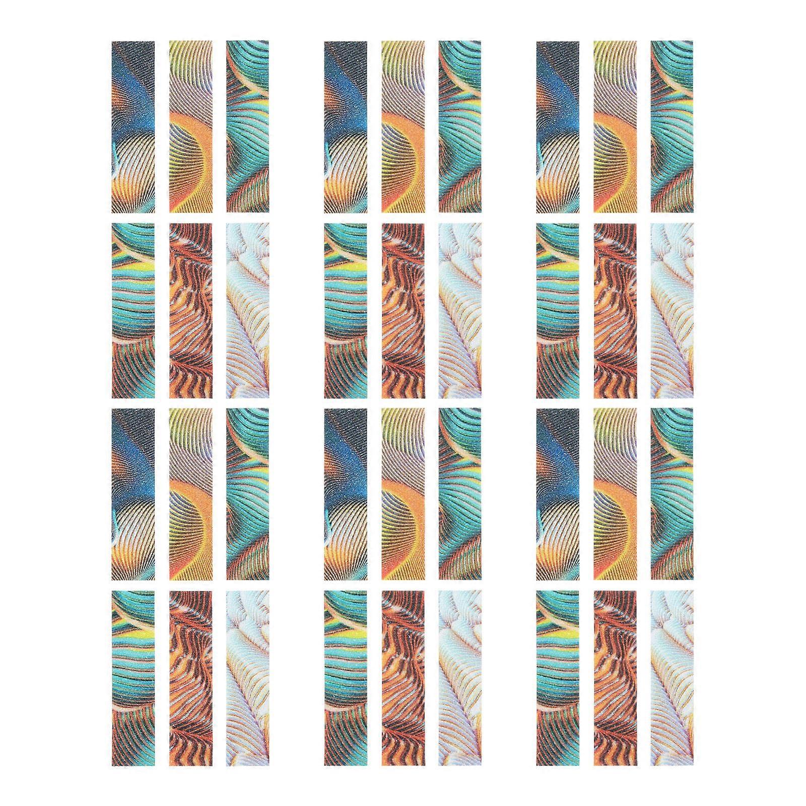 DIY Accessory Calm Decal Anxiety Reduction Everyday Use Simple Design Strip 36Pcs